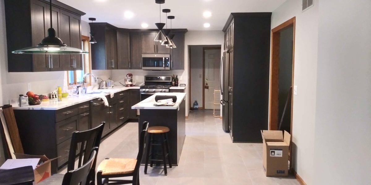 Cabinet painting and refinishing Twin Cities MN