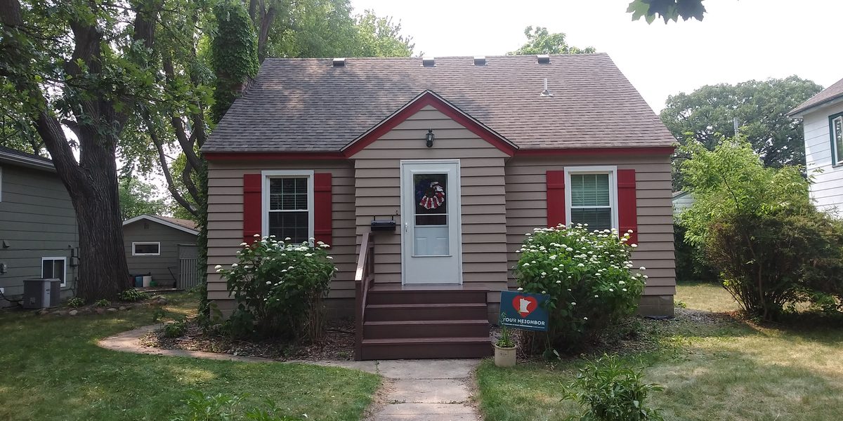 Exterior house paint job Twin Cities